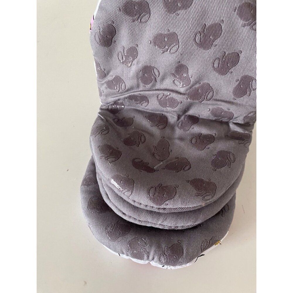 2 Pk Peanuts Halloween Snoopy Woodstock Pink Pumpkin Ghost Mini Oven‎ Mitts NEW - Picture 5 of 12
